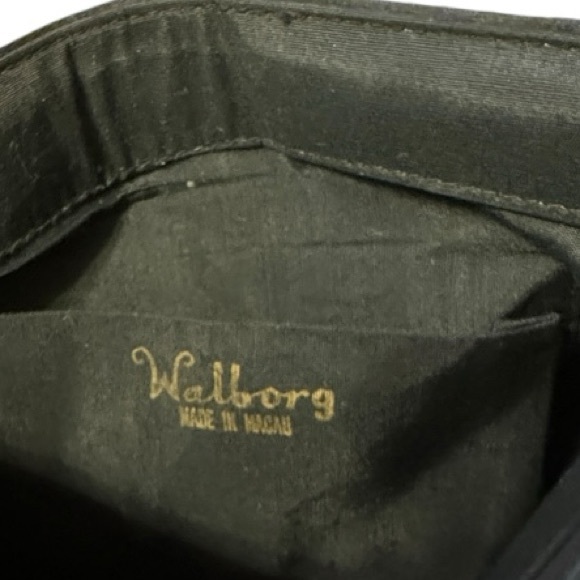 Vintage Walborg Black Evening Purse with Chain‎ - Picture 5 of 5